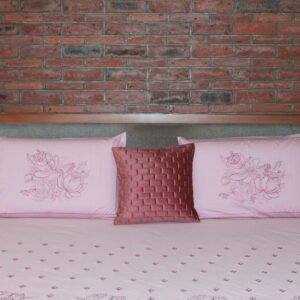 Rose Petal Stitch Bedsheet Set