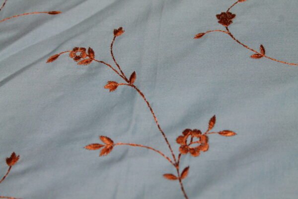 Sky Blossom Stitch Bedsheet Set - Image 5