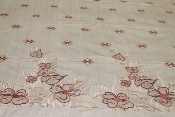 Cross Bloom Stitch Bedsheet Set - Image 3