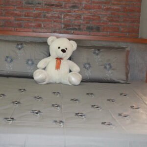 Shadow Bloom Stitch Bedsheet Set