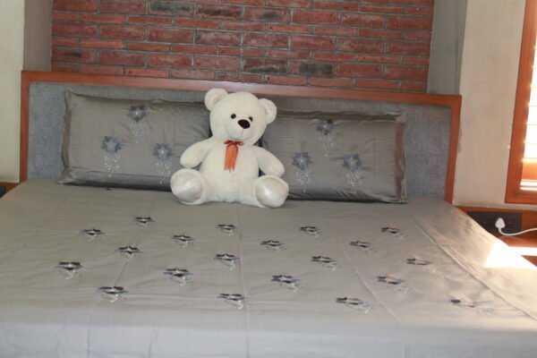 Shadow Bloom Stitch Bedsheet Set - Image 2
