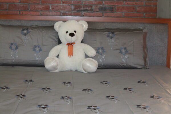 Shadow Bloom Stitch Bedsheet Set - Image 3