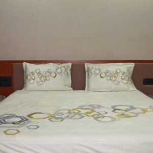 Hexagon Harmony Bedsheet Set