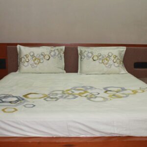 Hexagon Harmony Bedsheet Set