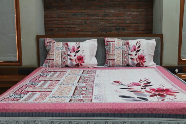 Petal & Patchwork Bedsheet Set - Image 3