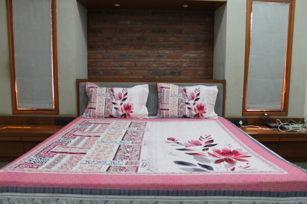 Petal & Patchwork Bedsheet Set - Image 7