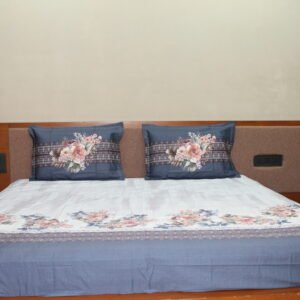 Twilight Blooms Bedsheet Set