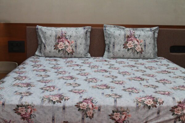 Whispering Petals Bedsheet Set - Image 4