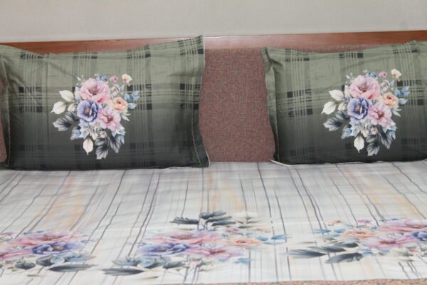 Garden Stripes Bedsheet Set - Image 3