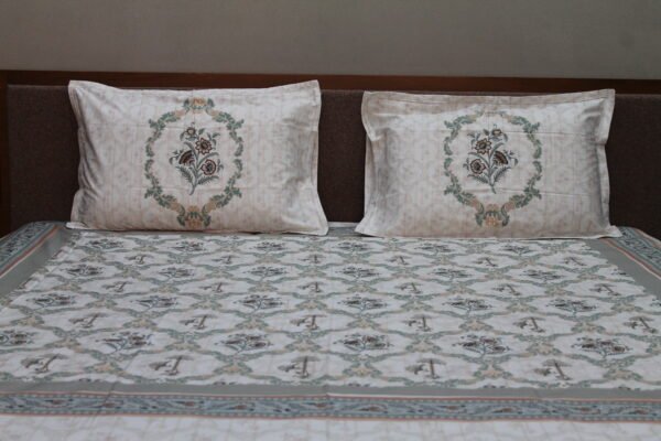 Heritage Lattice Bedsheet Set - Image 2