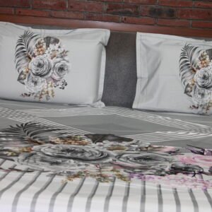Botanical Stripe Bedsheet Set