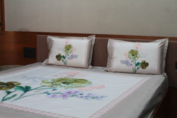Painted Bloom Bedsheet Set - Image 2