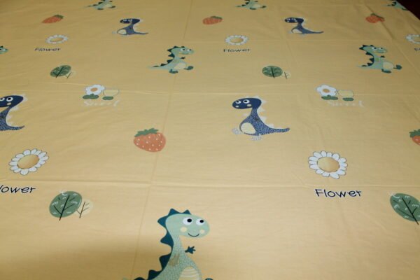 Dino-Berry Dreamland Kids Bedsheet - Image 4