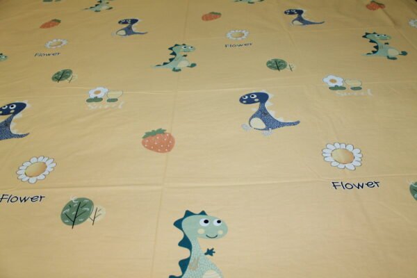 Dino-Berry Dreamland Kids Bedsheet - Image 5