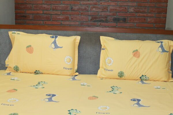 Dino-Berry Dreamland Kids Bedsheet - Image 8