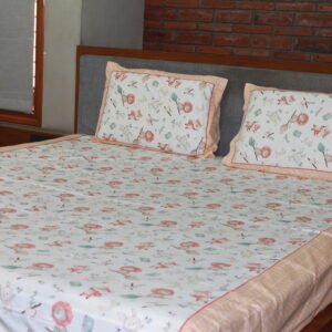 Enchanted Forest Friends Bedsheet Set