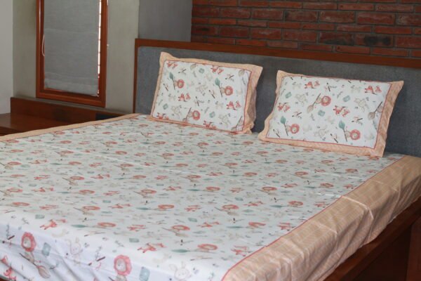 Enchanted Forest Friends Bedsheet Set