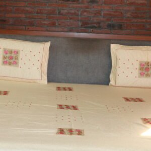 Floral Serenity Double Bedsheet Set