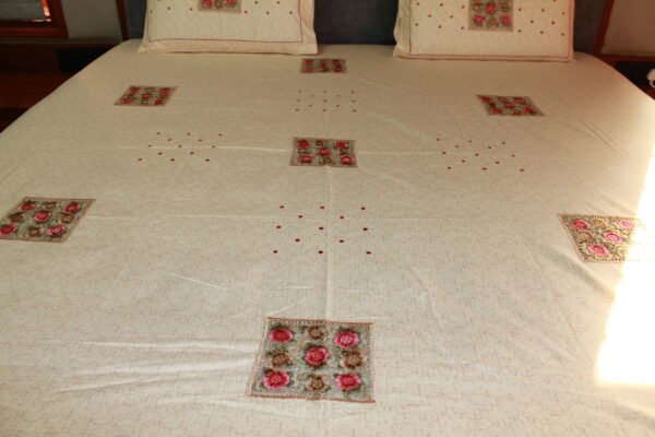 Floral Serenity Double Bedsheet Set - Image 8