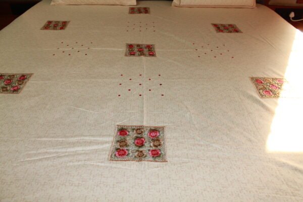 Floral Serenity Double Bedsheet Set - Image 9