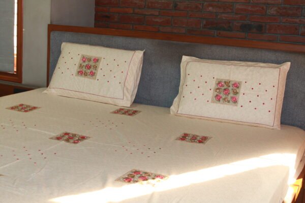 Floral Serenity Double Bedsheet Set - Image 13