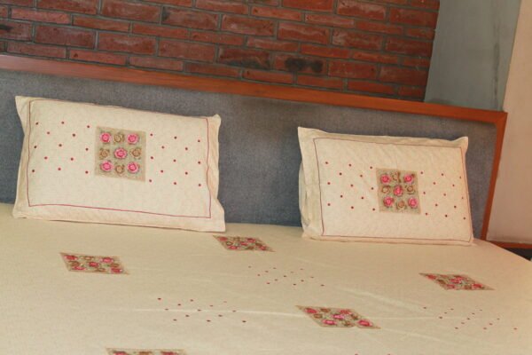 Floral Serenity Double Bedsheet Set - Image 14