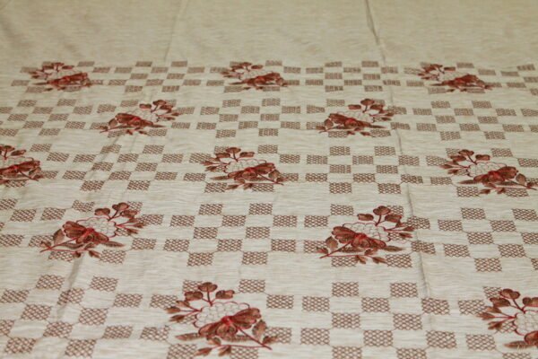 Checkerboard Bloom Double Bedsheet Set - Image 12
