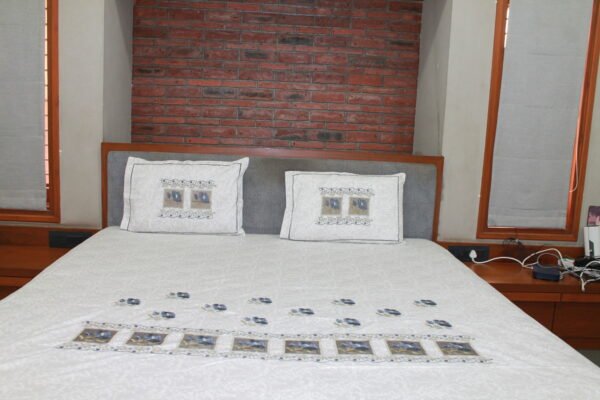 Vintage Garden Double Bedsheet Set