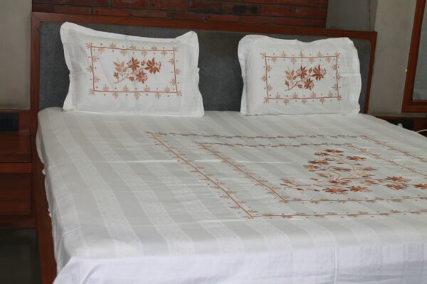 Autumn Blossom Double Bedsheet Set - Image 9