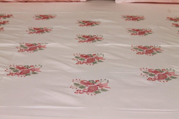 Rosy Charm Double Bedsheet Set - Image 2