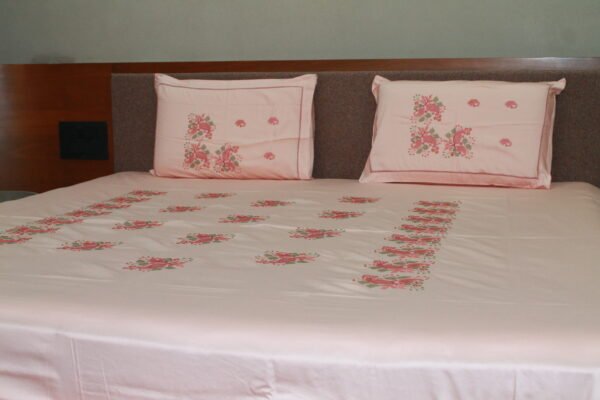 Rosy Charm Double Bedsheet Set - Image 8