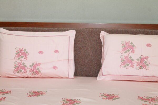 Rosy Charm Double Bedsheet Set - Image 9