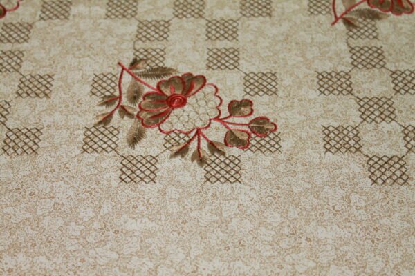 Floral Lattice Double Bedsheet Set - Image 3