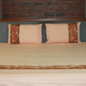 Peachy Bloom Bedsheet Set