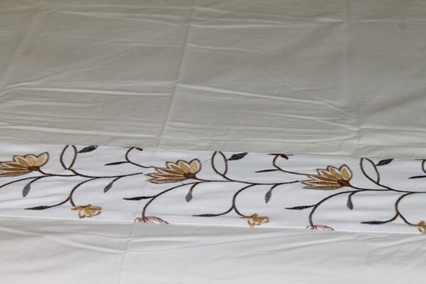 Ivory Blossom Bedsheet Set - Image 6