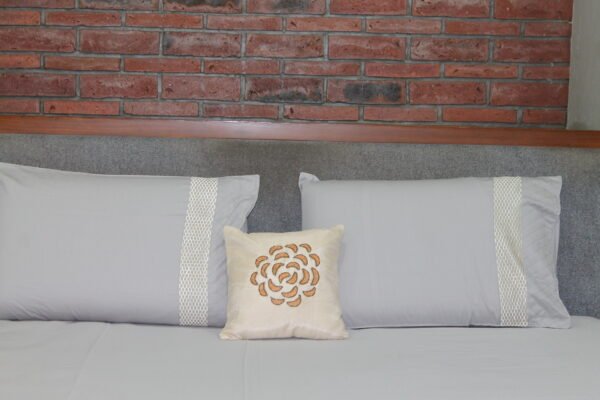 Serene Gray LuxCotton Bedsheet Set - Image 3