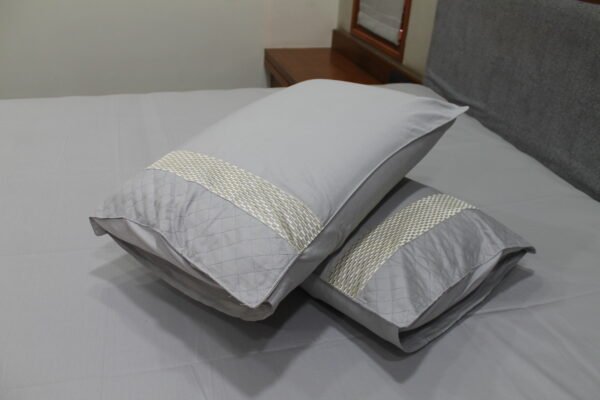 Serene Gray LuxCotton Bedsheet Set - Image 4