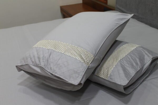 Serene Gray LuxCotton Bedsheet Set - Image 6