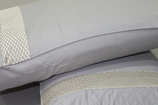 Serene Gray LuxCotton Bedsheet Set - Image 8