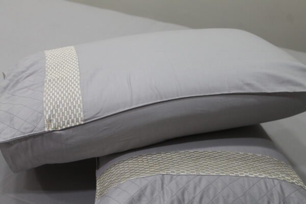 Serene Gray LuxCotton Bedsheet Set - Image 9