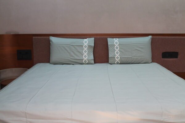 Soft Gray LuxCotton Bedsheet Set