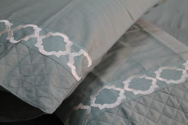 Soft Gray LuxCotton Bedsheet Set - Image 4