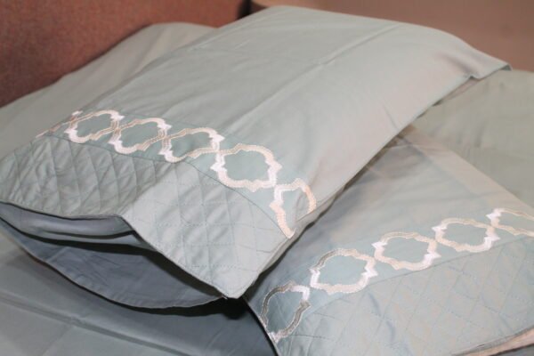 Soft Gray LuxCotton Bedsheet Set - Image 5