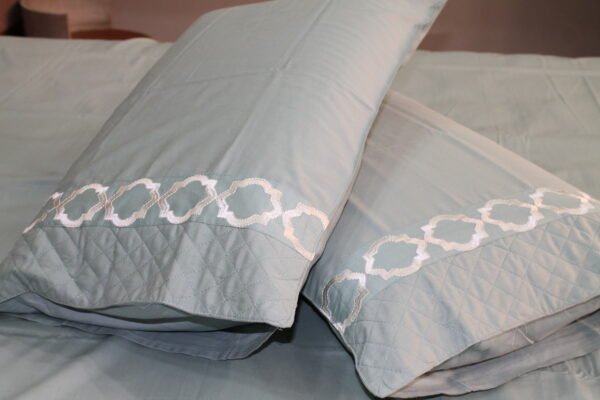 Soft Gray LuxCotton Bedsheet Set - Image 7