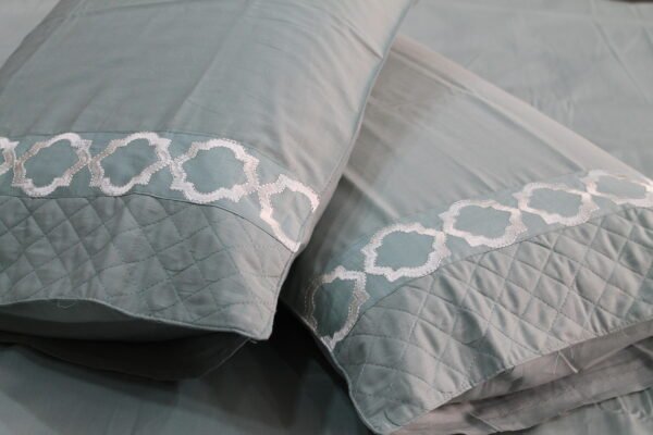 Soft Gray LuxCotton Bedsheet Set - Image 8