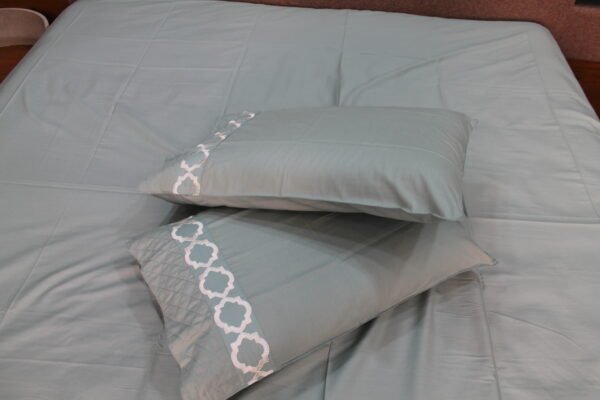 Soft Gray LuxCotton Bedsheet Set - Image 9