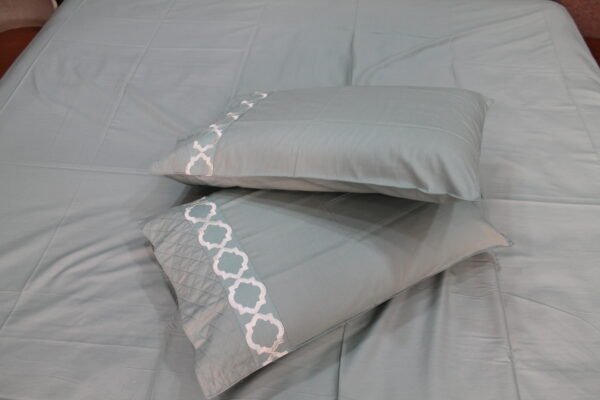 Soft Gray LuxCotton Bedsheet Set - Image 10