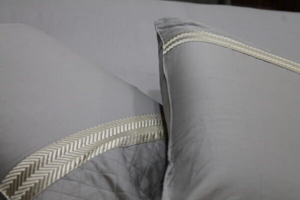 Calm Gray LuxCotton Bedsheet Set - Image 5