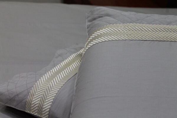 Calm Gray LuxCotton Bedsheet Set - Image 8