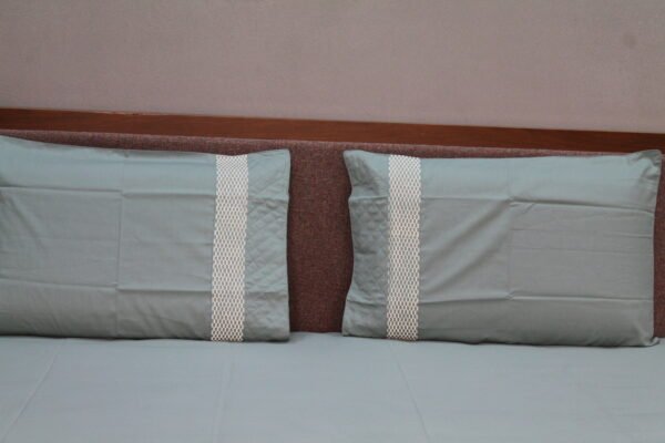 Slate Gray LuxCotton Bedsheet Set - Image 2